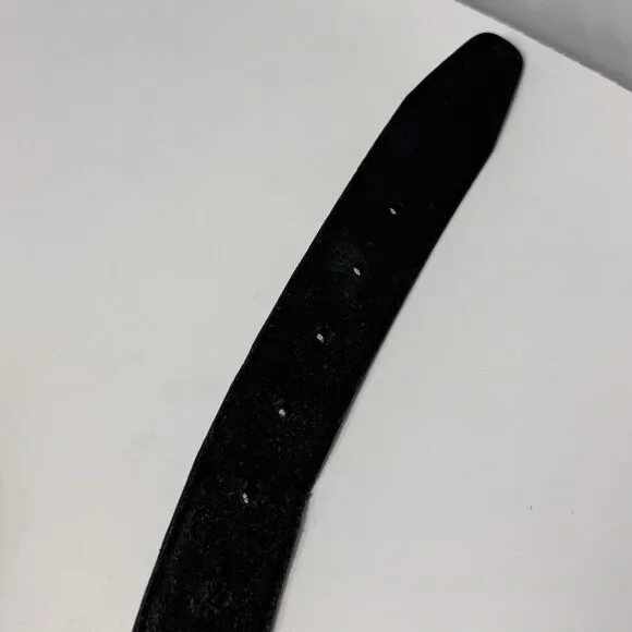 Vintage Sav-On Surplus Genuine Top Grain Leather Black Belt Men’s XL 58” - Picture 10 of 11